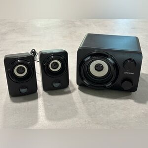 LED Gaming Speaker with Subwoofer Model Number: MU03021